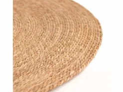 Alfombra de fibra natural bali bulrush 80 CM Marru00f3n Discount