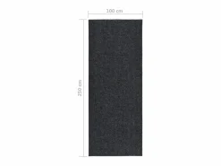 Alfombra de pasillo atrapa suciedad 100x250 cm^Clicnbuy New