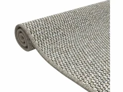 Alfombra de pasillo con aspecto de sisal gris taupe 80x150 cm ES370689^ New