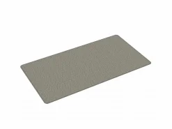 Alfombra De Pasillo|Alfombra de pasillo con aspecto de sisal plateada 80x150 cm ES215380