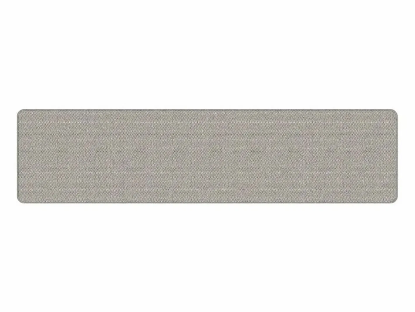 Clicnbuy Alfombra de pasillo con aspecto de sisal gris taupe 50x200 cm Topo Best