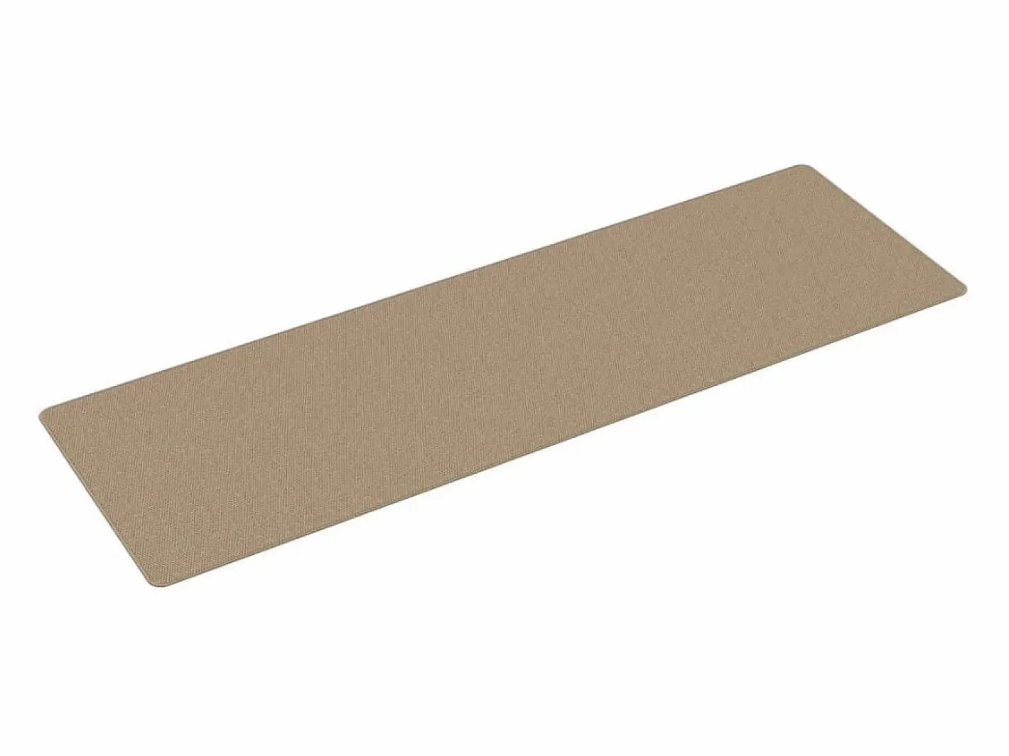 Clicnbuy Alfombra De Pasillo|Alfombra de pasillo con aspecto de sisal color arena 80x250 cm