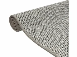 Alfombra de pasillo con aspecto de sisal gris taupe 50x100 cm^Clicnbuy Outlet