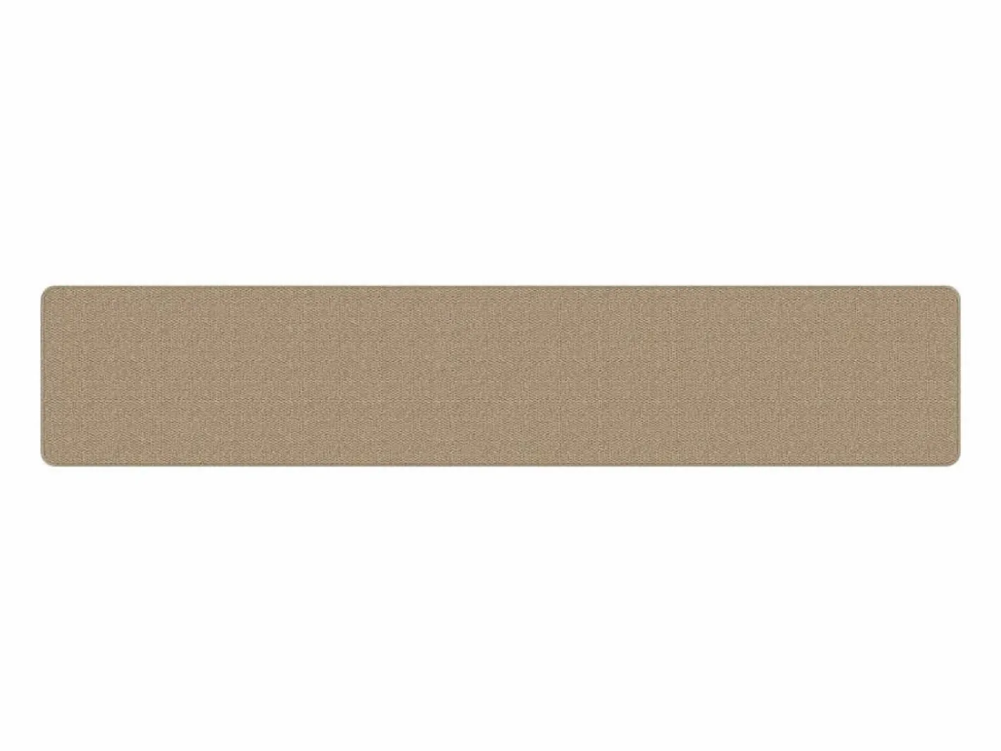 Clicnbuy Alfombra De Pasillo|Alfombra de pasillo con aspecto de sisal color arena 50x250 cm