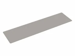 Alfombra de pasillo con aspecto de sisal gris taupe 80x300 cm^Clicnbuy Discount