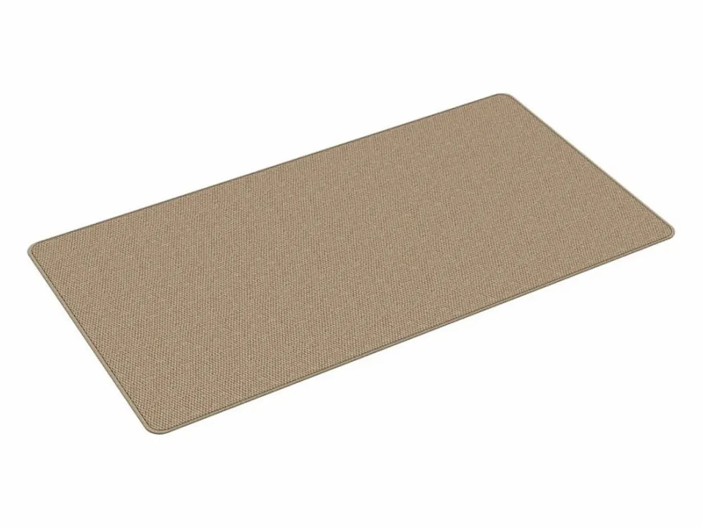 Clicnbuy Alfombra De Pasillo|Alfombra de pasillo con aspecto de sisal color arena 80x150 cm