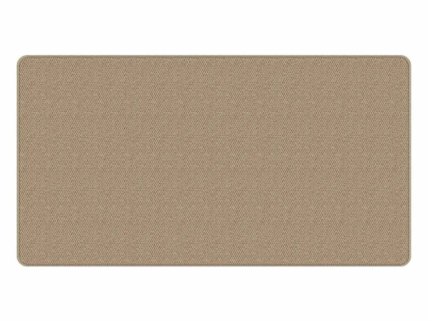Clicnbuy Alfombra De Pasillo|Alfombra de pasillo con aspecto de sisal color arena 80x150 cm