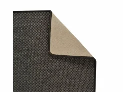 Alfombra de pasillo con aspecto sisal 50x250 cm ES337119 Gris antracita Discount