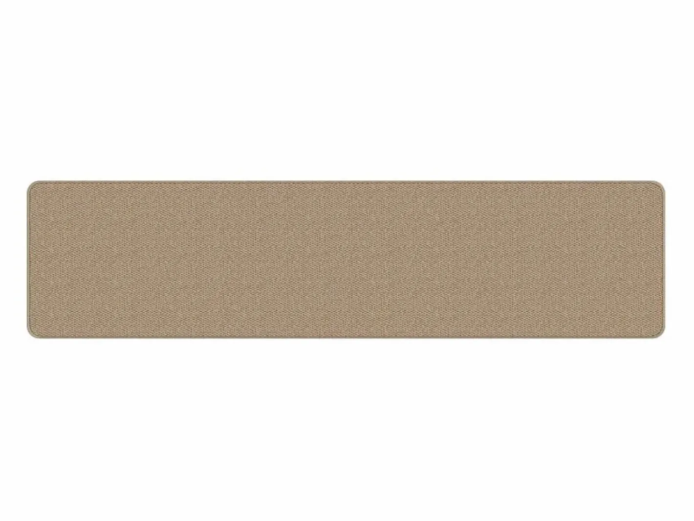Clicnbuy Alfombra De Pasillo|Alfombra de pasillo con aspecto de sisal color arena 50x200 cm