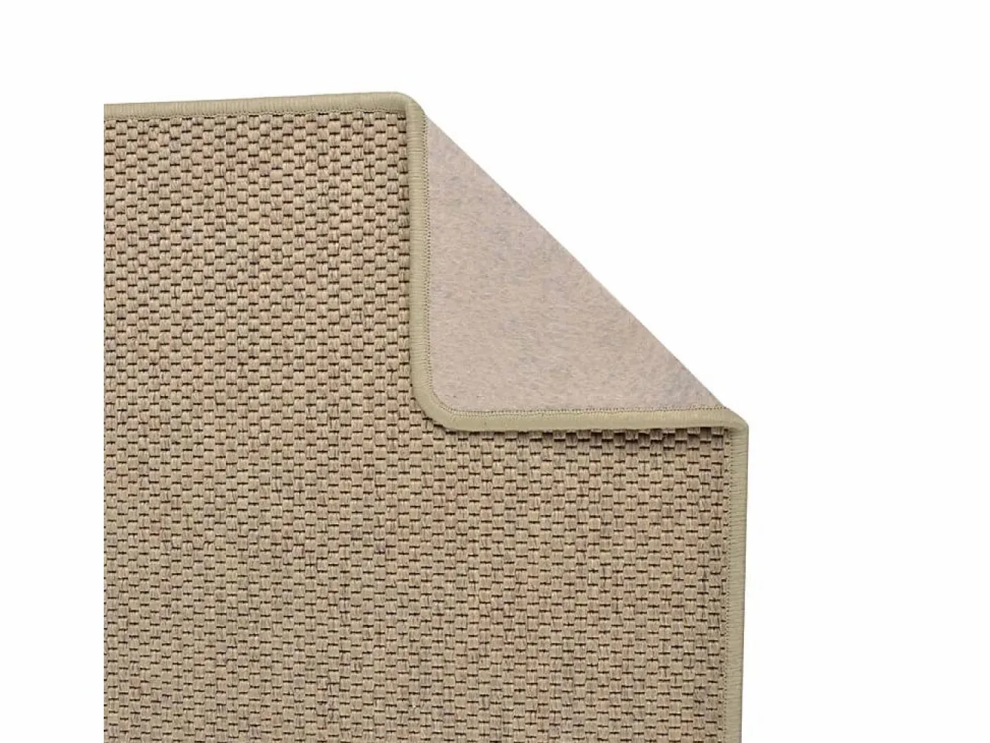 Clicnbuy Alfombra De Pasillo|Alfombra de pasillo con aspecto de sisal color arena 50x200 cm