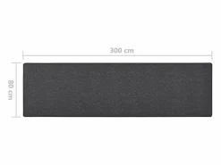 Alfombra de pasillo 80x300 cm^Clicnbuy Outlet