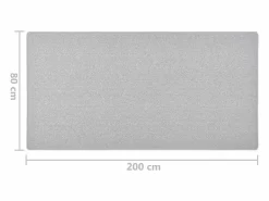 Alfombra de pasillo claro 80x200 cm^ Sale