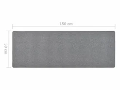 Clicnbuy Alfombra De Pasillo|Alfombra de pasillo oscuro 50x150 cm
