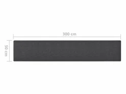 Alfombra de pasillo 50x300 cm^Clicnbuy Hot