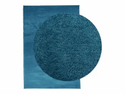 Alfombra de pelo corto OVIEDO turquesa 140x200 cm Azul Hot
