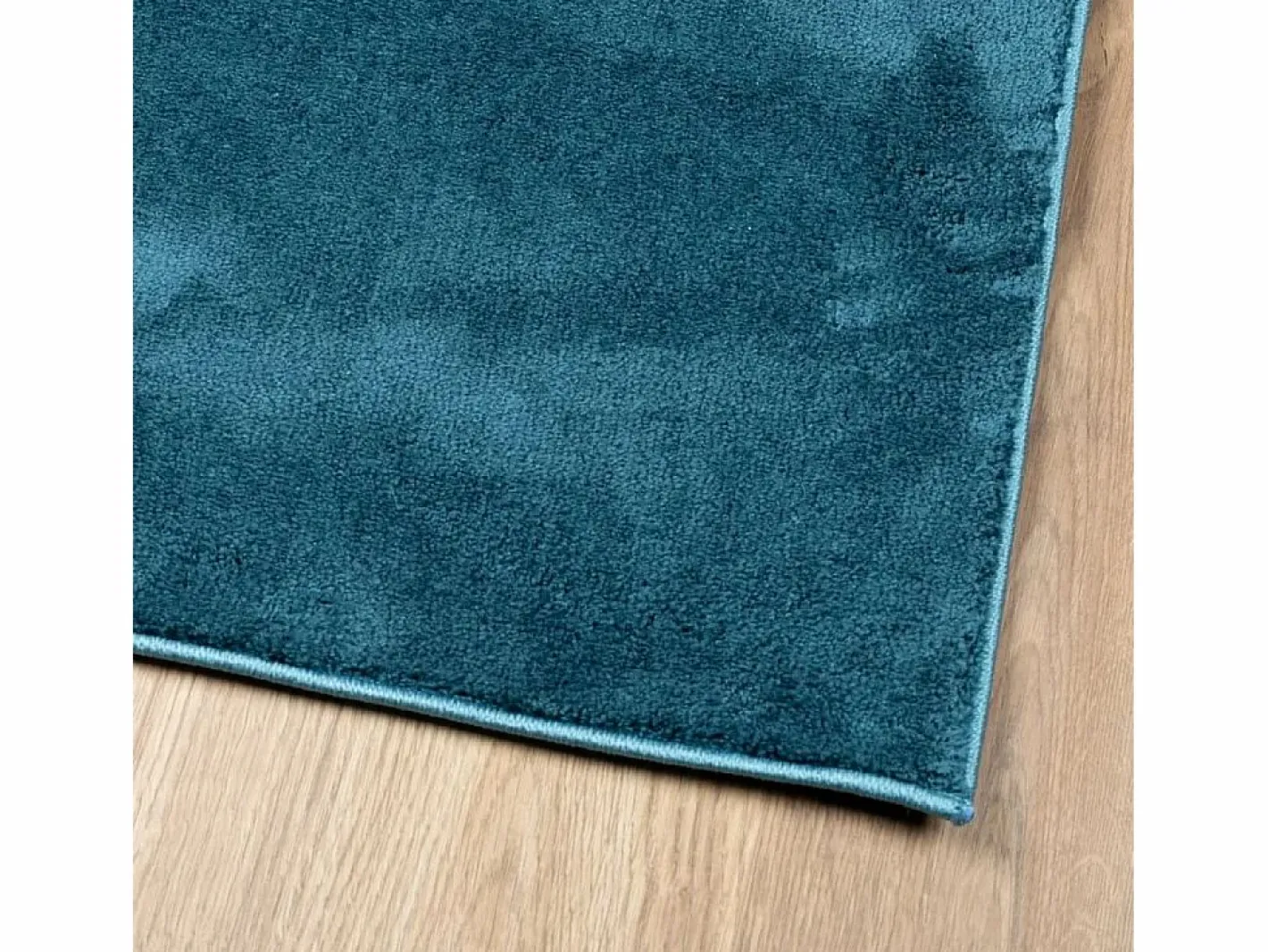 Alfombra de pelo corto OVIEDO turquesa 140x200 cm Azul Hot