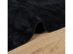 Alfombra De Cocina|Alfombra De Cocina|Alfombra de pelo corto OVIEDO negra 200x280 cm