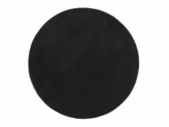 Alfombra de pelo corto suave lavable HUARTE Ø 80 cm ES23627^ Outlet