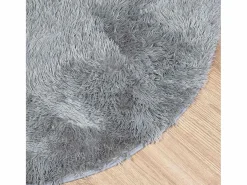 Alfombra de pelo largo NAVARRA claro 200x200 cm Gris