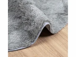 Alfombra de pelo largo NAVARRA claro 200x200 cm Gris