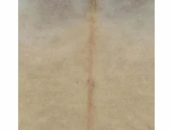 Alfombra de piel de vaca auténtica 180x220 cm Beige Sale