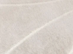 OZAIA Alfombra de piel sintética en relieve con motivos circulares, 200 x 290 cm, , PAOLISI Beige Hot