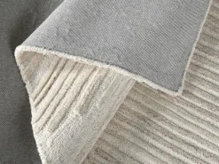 Alfombra de relieve 100% lana hecha a mano - 200 x 290 cm - 2200g/m2 - Marfil - SERAPHINA^OZAIA New
