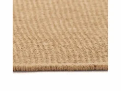 Alfombra de yute con reverso de látex 140x200 cm Natural^ Outlet