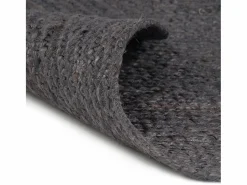 Alfombra de yute hecha a mano redonda de 210 cm en oscuro^ Clearance