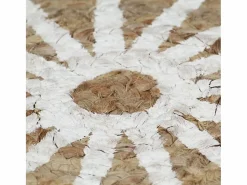 Alfombra De Cocina|Alfombra De Cocina|Alfombra de yute hecha a mano con estampado de 120 cm