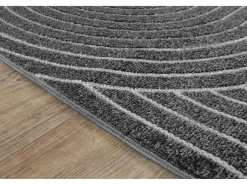 Alfombra diseño moderno Boho - Antracita - 80 x 150 cm - SANTO PLUS^the carpet
