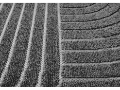 Alfombra diseño moderno Boho - Antracita - 80 x 150 cm - SANTO PLUS^the carpet