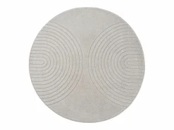 Alfombra Elisa Diseño Geométrico, , 120 cm, Redondo^the carpet Outlet
