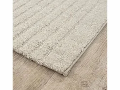 the carpet Alfombra Elisa Diseño Geométrico, , 120 cm, Redondo Beige Sale