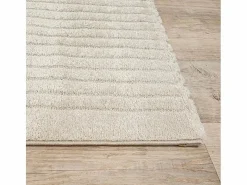 the carpet Alfombra Elisa Diseño Geométrico, , 120 cm, Redondo Beige Sale
