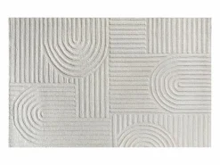 Alfombra en relieve con motivos de arcos 100% lana - 200 x 290 cm - 2200g/m2 - - ASSINIE^OZAIA Discount