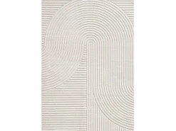 the carpet Alfombra Everest Modern 3D alto-bajo - - 160 x 230 cm Crema Outlet
