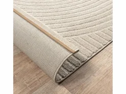 the carpet Alfombra Everest Modern 3D alto-bajo - - 160 x 230 cm Beige Hot