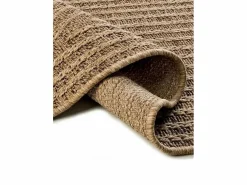 Alfombra exterior - geométrico efecto yute - natural - 160 x 230 cm - ACRA^ Clearance