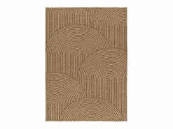 Alfombra exterior - geométrico efecto yute - natural - 120 x 170 cm - ACRA^ Sale