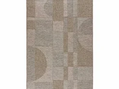 Alfombra exterior - interior-exterior - natural - 126 x 190 cm - ORIA Beige Outlet