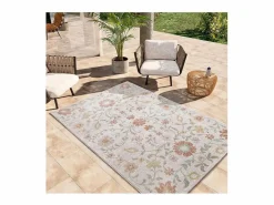 Alfombra De Exterior|Decoración De Jardín|Alfombra exterior - motivos florales - - 160 x 230 cm - SAMARA