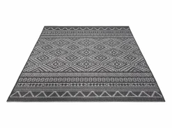 Alfombra Exterior Interior diseño moderno - Antracita - 80 x 150 cm - CALGARY^the carpet Best