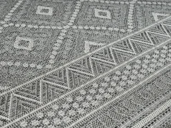 Alfombra Exterior Interior diseño moderno - - 120 cm Redondo - CALGARY^the carpet Hot