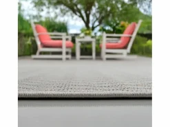 Alfombra Exterior Interior diseño moderno - Beige Amarillo - 140 x 200 cm - CALGARY^the carpet Discount