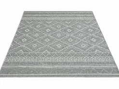 the carpet Alfombra Exterior Interior diseño moderno - - 240 x 340 cm - CALGARY Gris Sale
