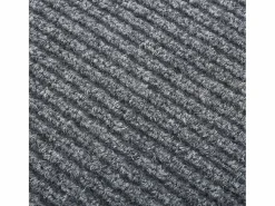 Clicnbuy Alfombra felpudo atrapasuciedad 100x100 cm Gris Sale