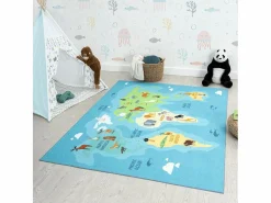 the carpet Alfombra Infantil|Alfombra Happy Life de Aprendizaje - - 120x160 cm
