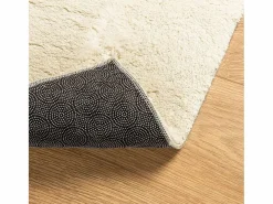 Alfombra HUARTE de pelo corto suave y lavable color crema 160x230 cm Blanco Online