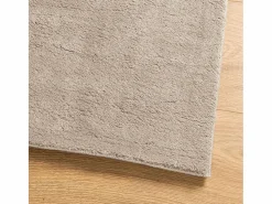 Alfombra HUARTE de pelo corto suave y lavable arena 240x240 cm^